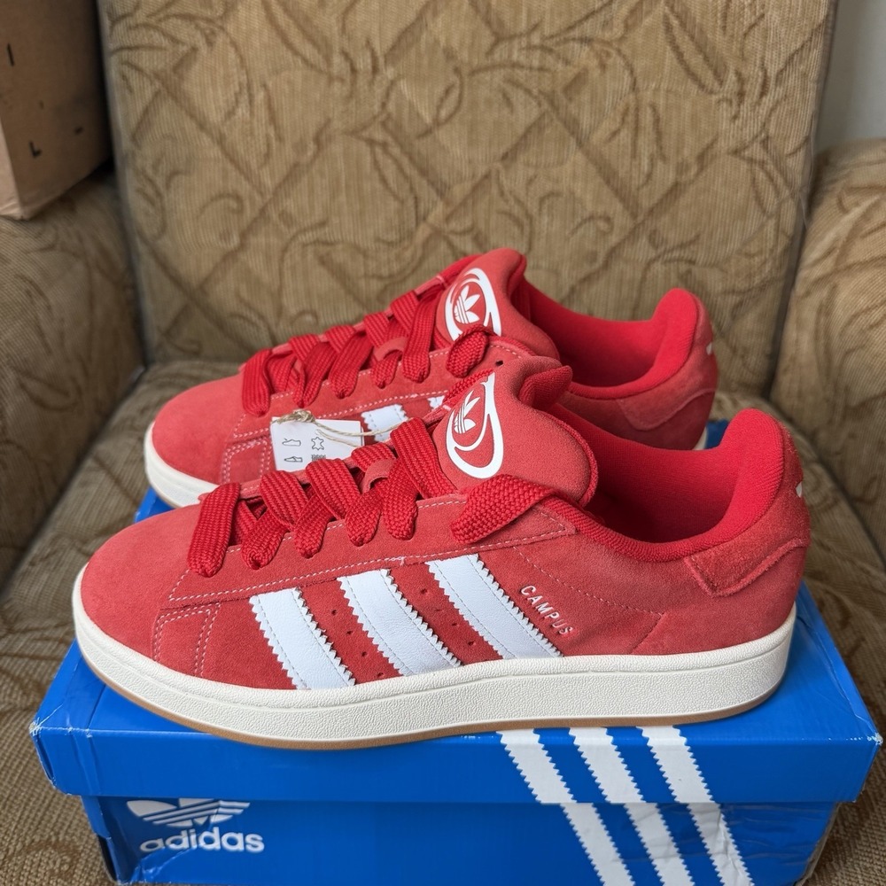 Mens Size 9 Adidas Originals Campus 00s Better Scarlet White Shoe H03474 NEW